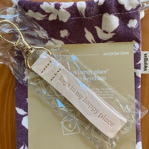 Keys To My Happy Place Keyring